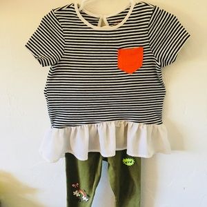 Cat and Jack 2 piece outift